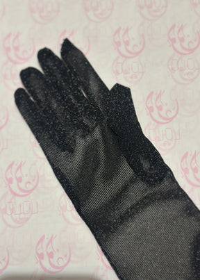 Daisy Shimmer Sheer Gloves