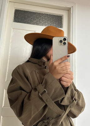 Inès Funnel-Neck Jacket