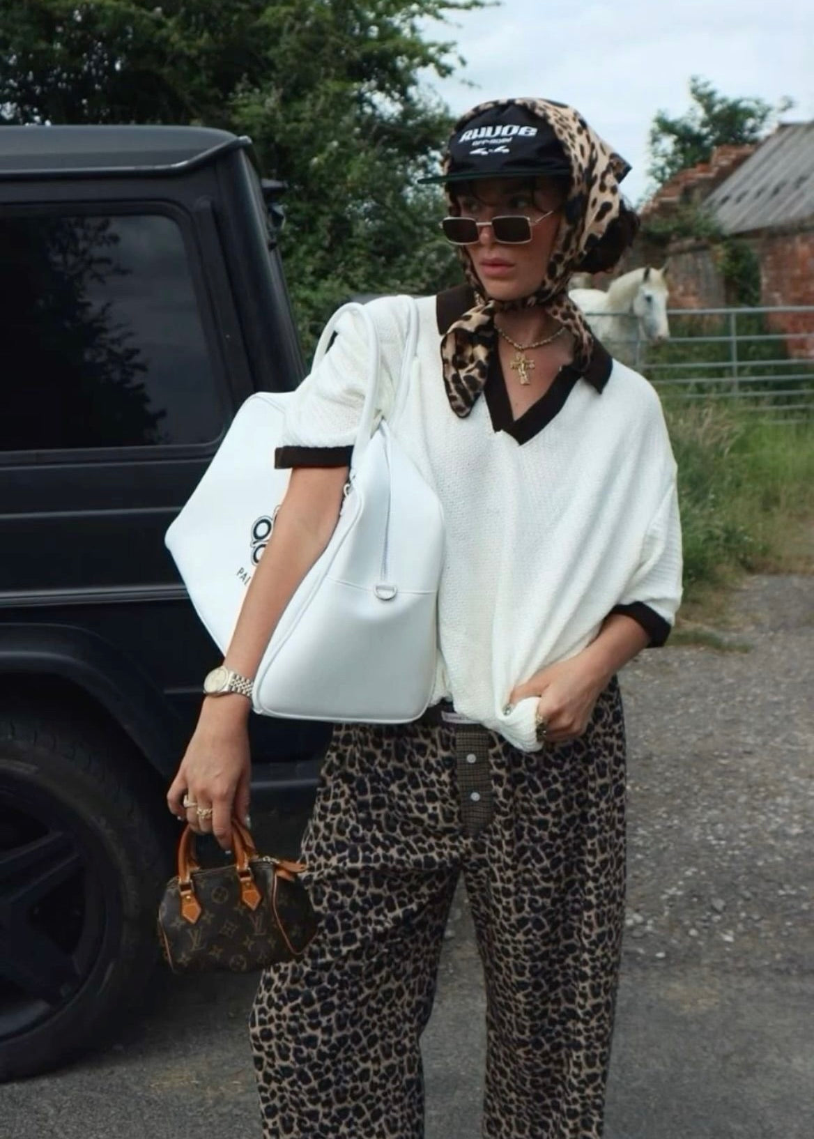 Mocha Truffle Silk Bandana