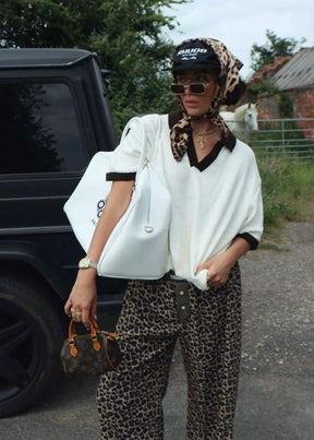 Mocha Truffle Silk Bandana