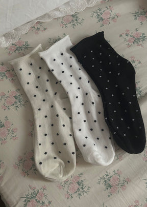 Polka Dot Shorty Socks