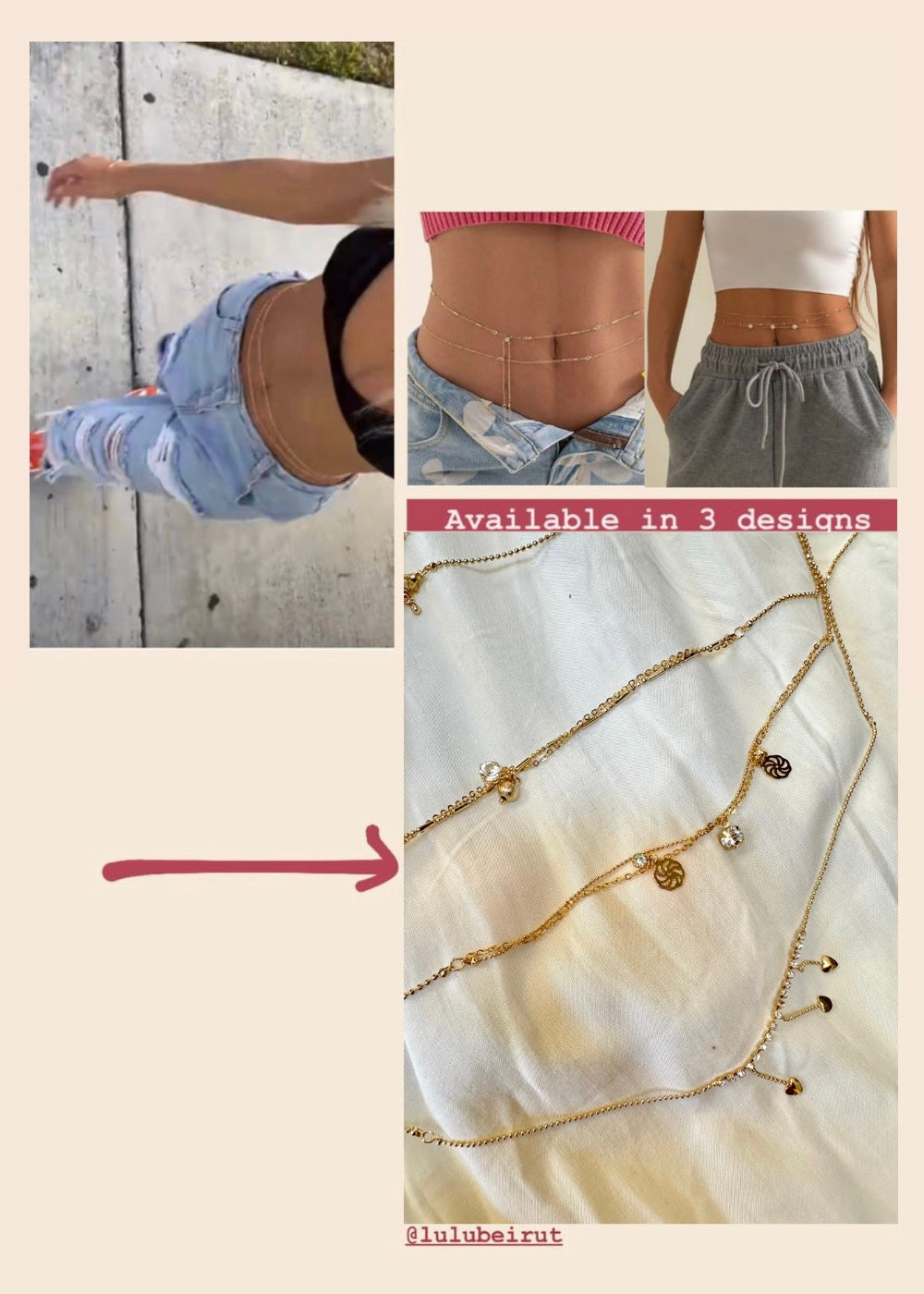Gold Belly Chain