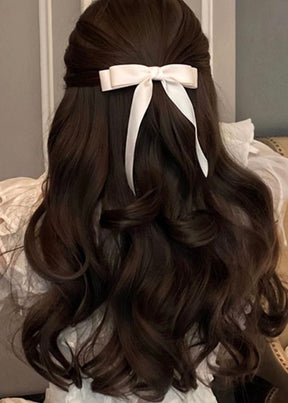 Stacy Silk Bow Hair Clip