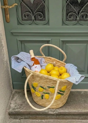 Leonora Straw Bag