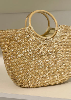Daisy Straw Bag