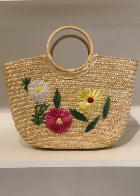 Margot Straw Bag