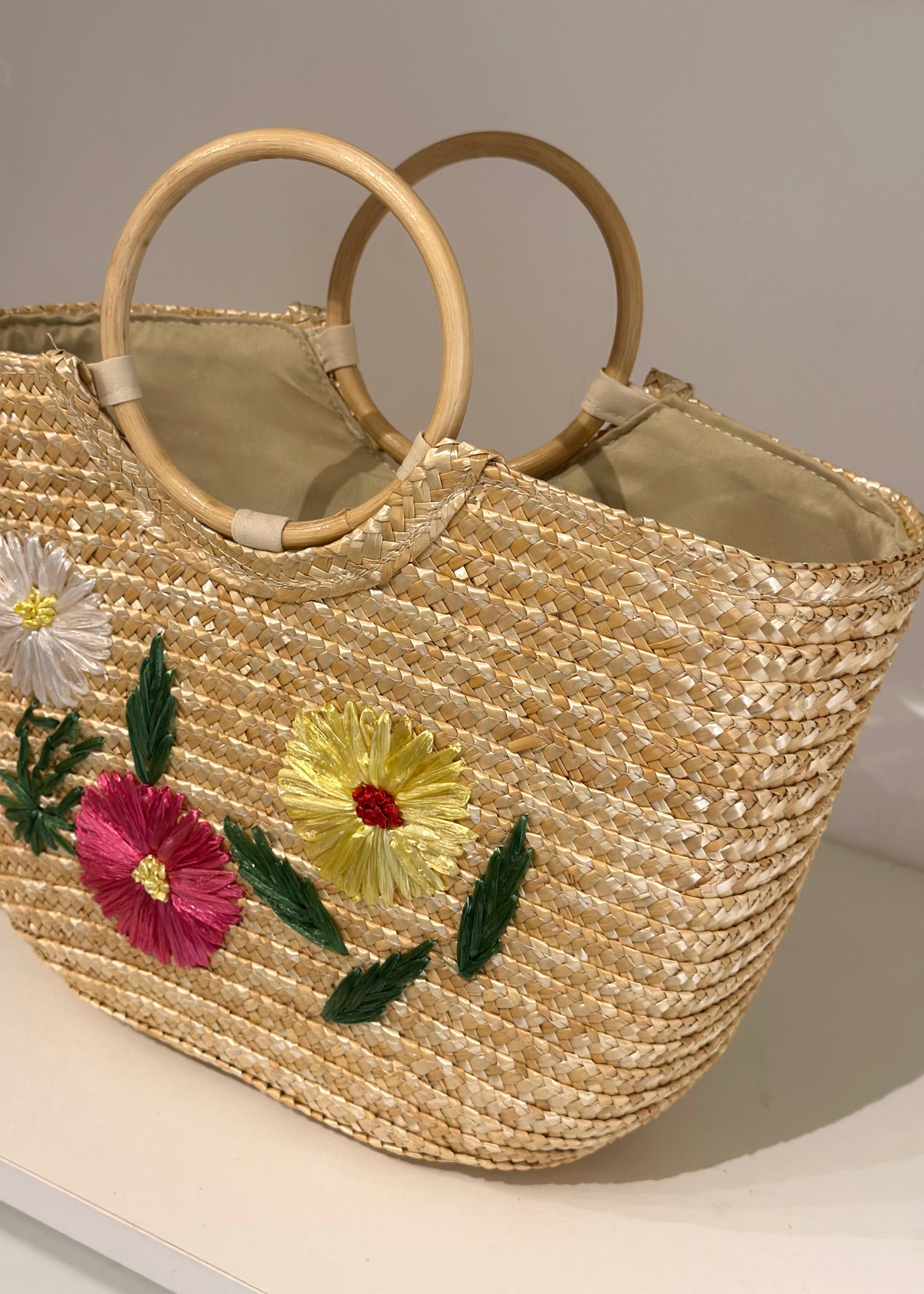 Margot Straw Bag