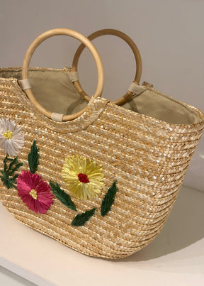 Margot Straw Bag