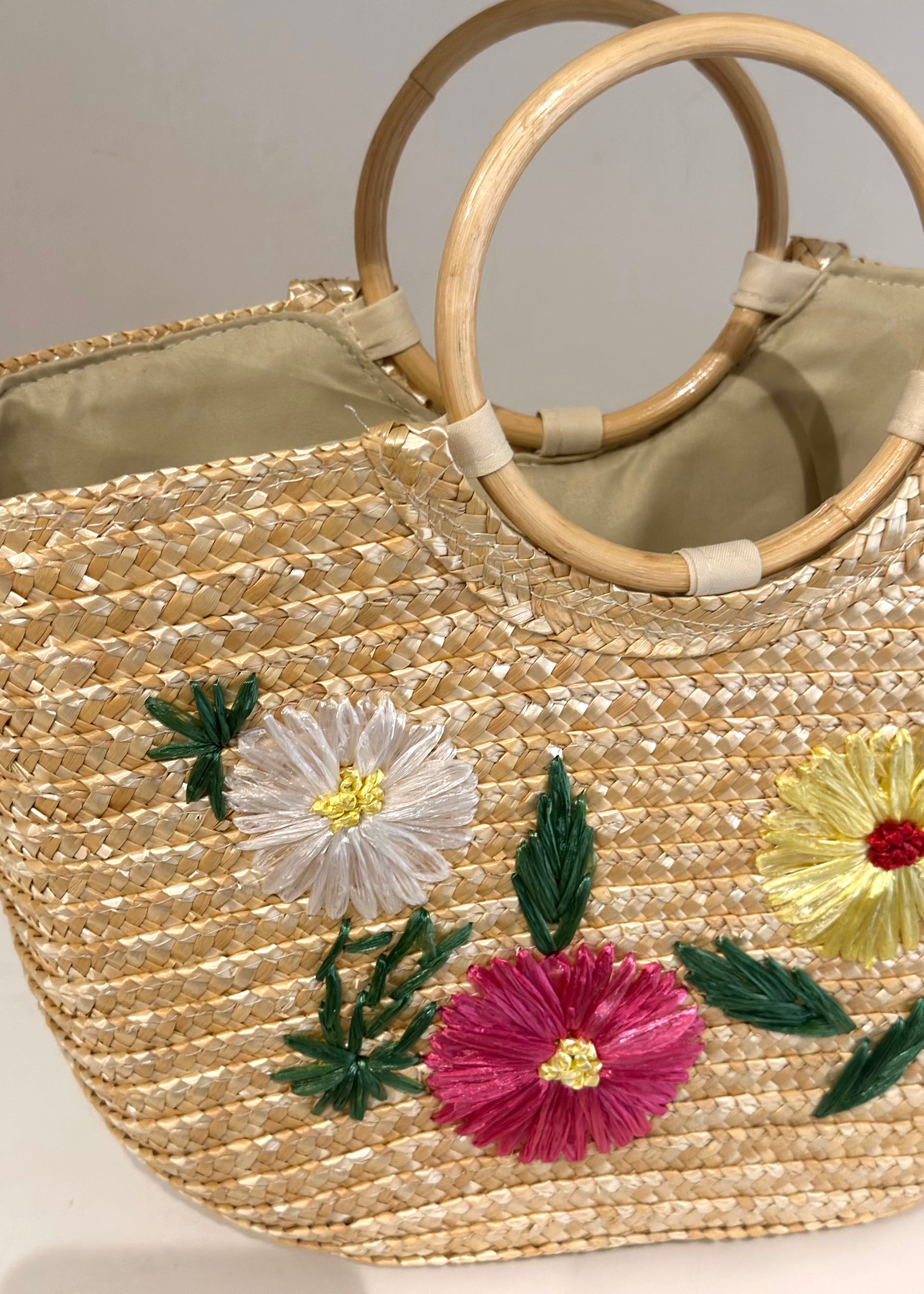 Margot Straw Bag