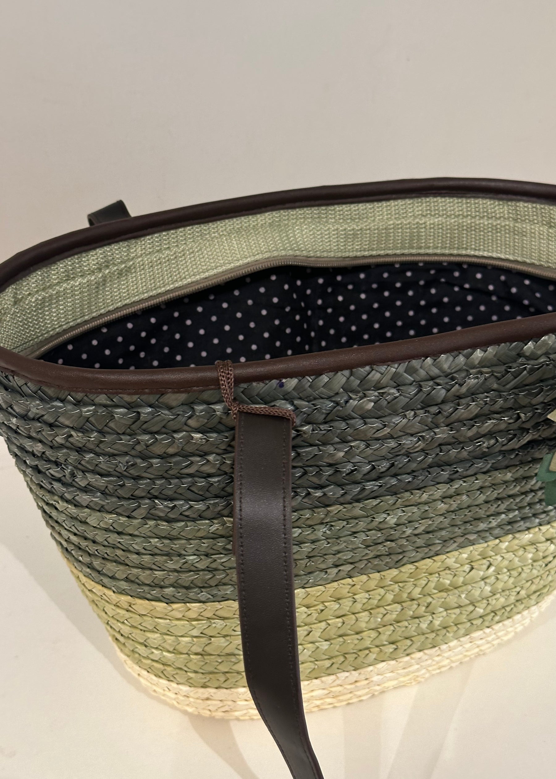 Isaline Straw Bag