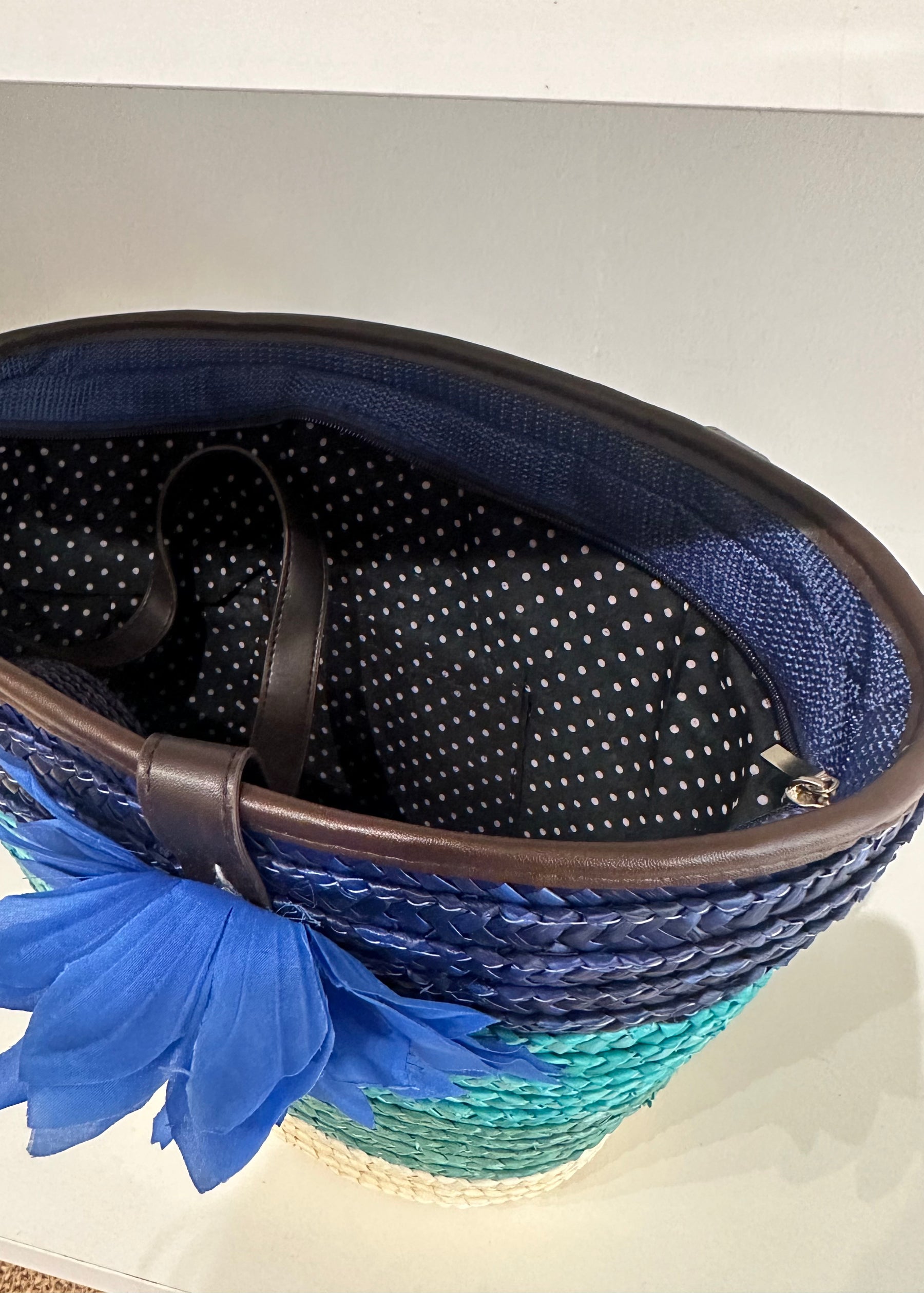 Delphine Straw Bag