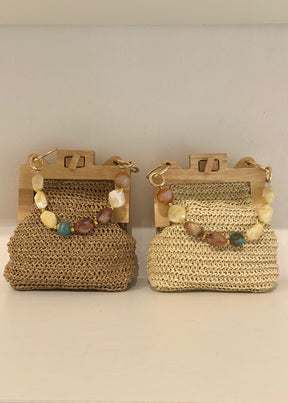 Mirabelle Straw Bag
