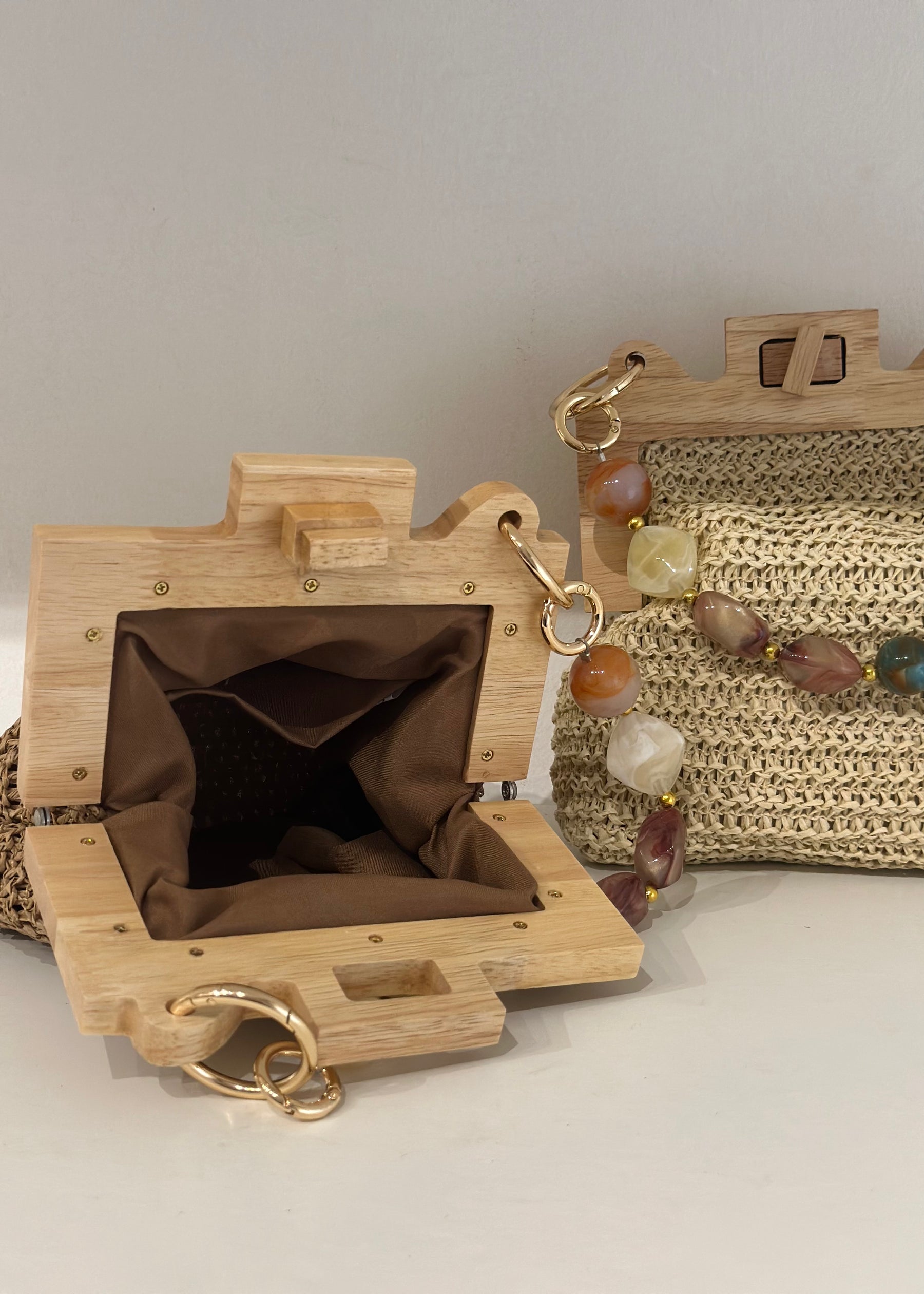 Mirabelle Straw Bag