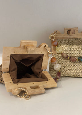 Mirabelle Straw Bag
