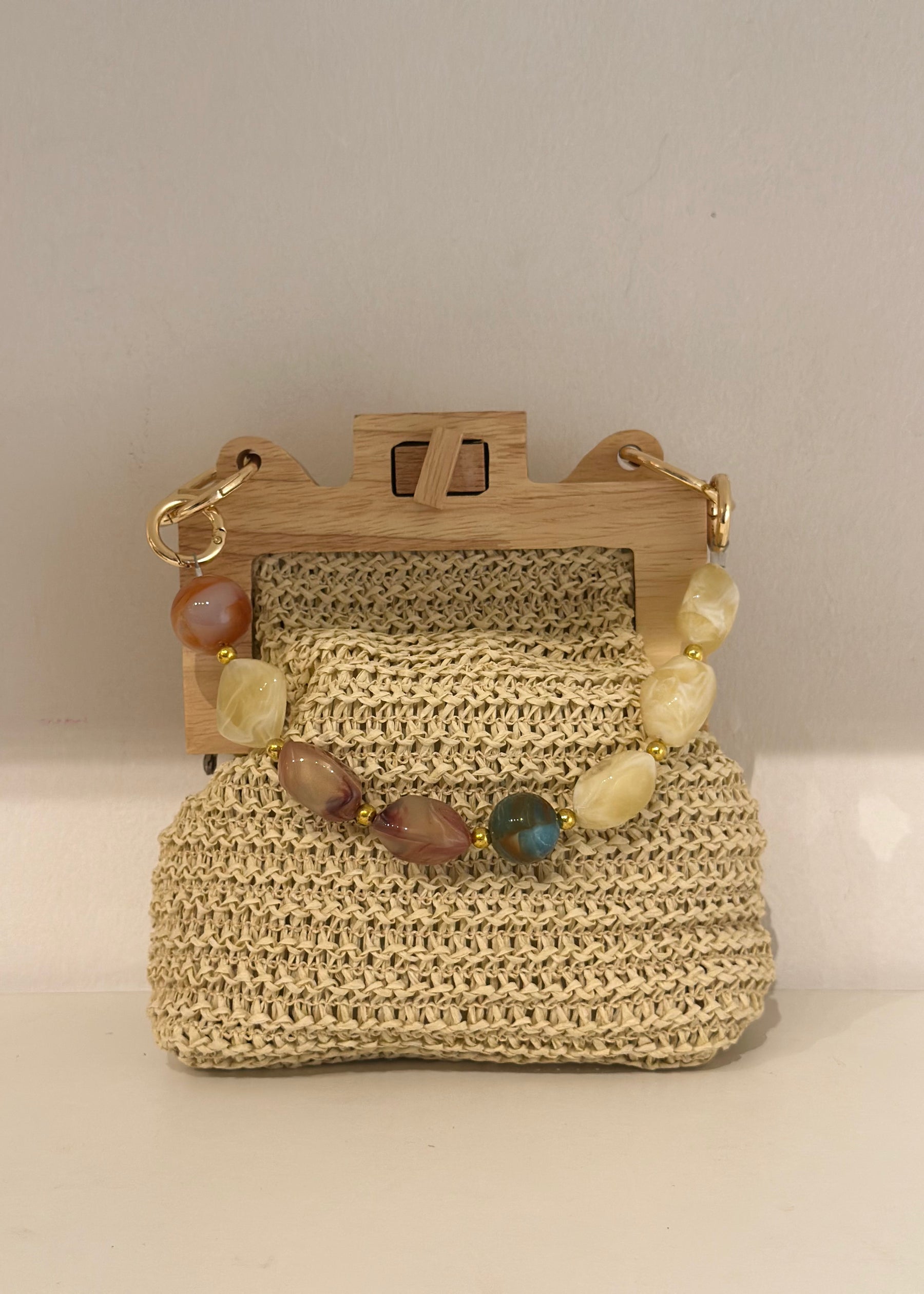 Mirabelle Straw Bag