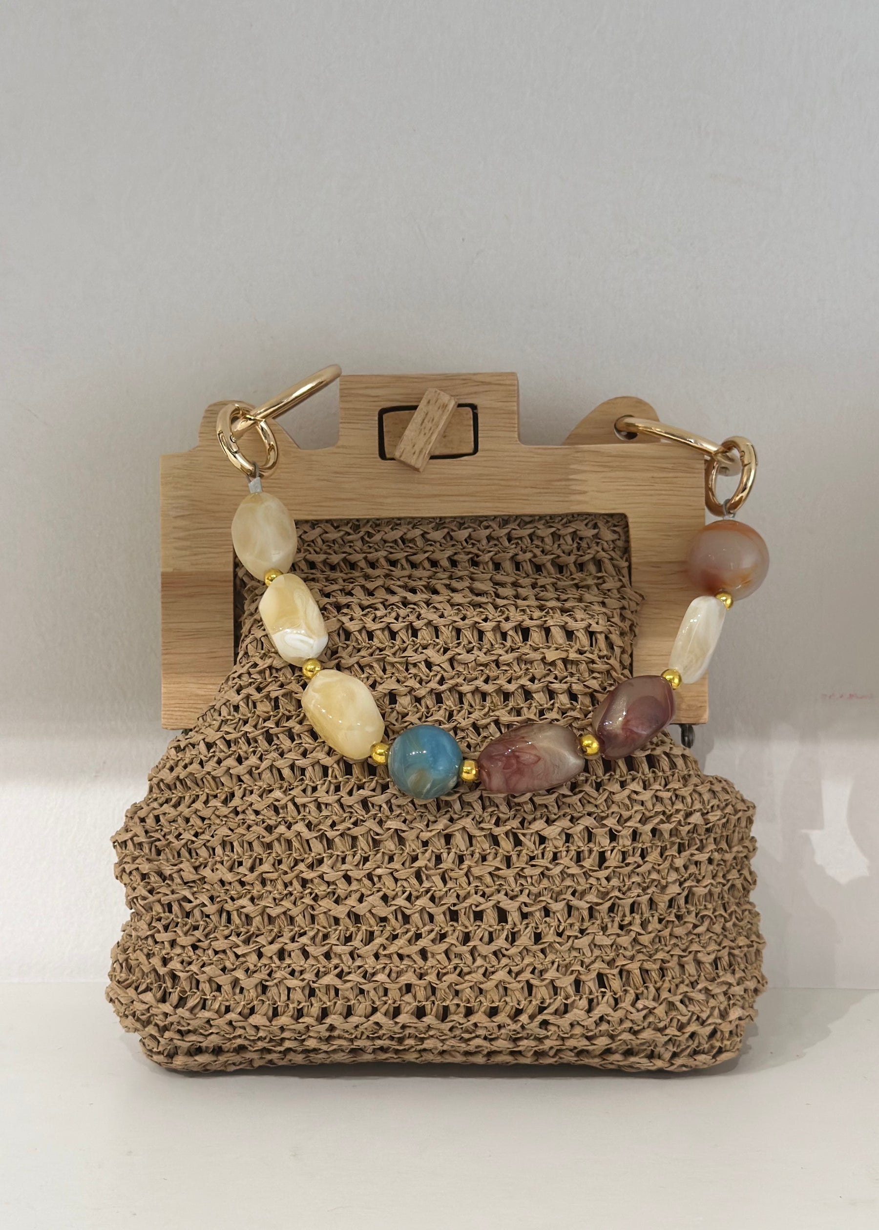 Mirabelle Straw Bag