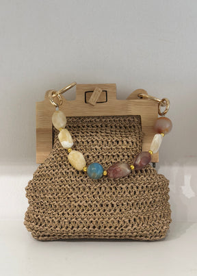 Mirabelle Straw Bag