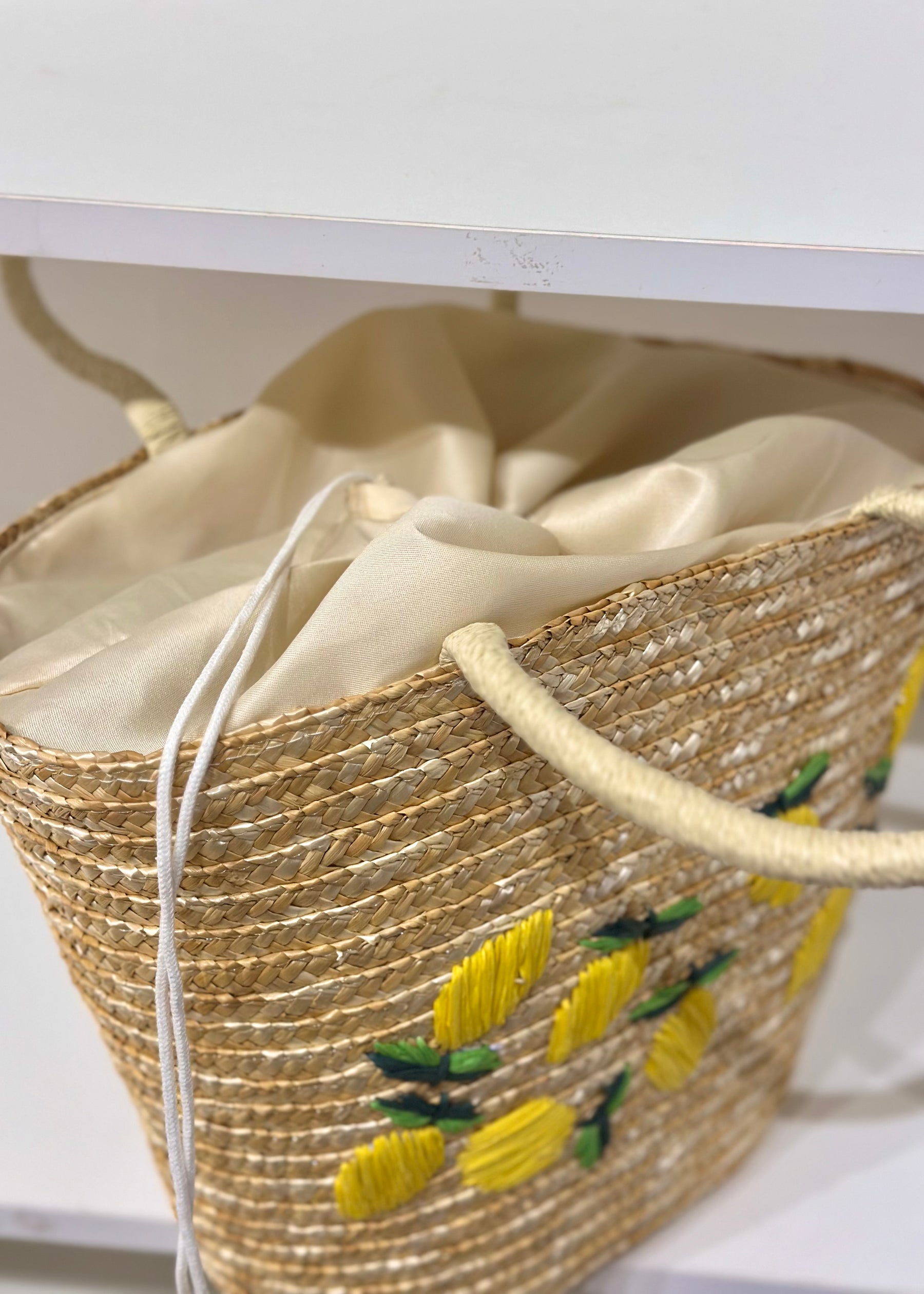 Leonora Straw Bag