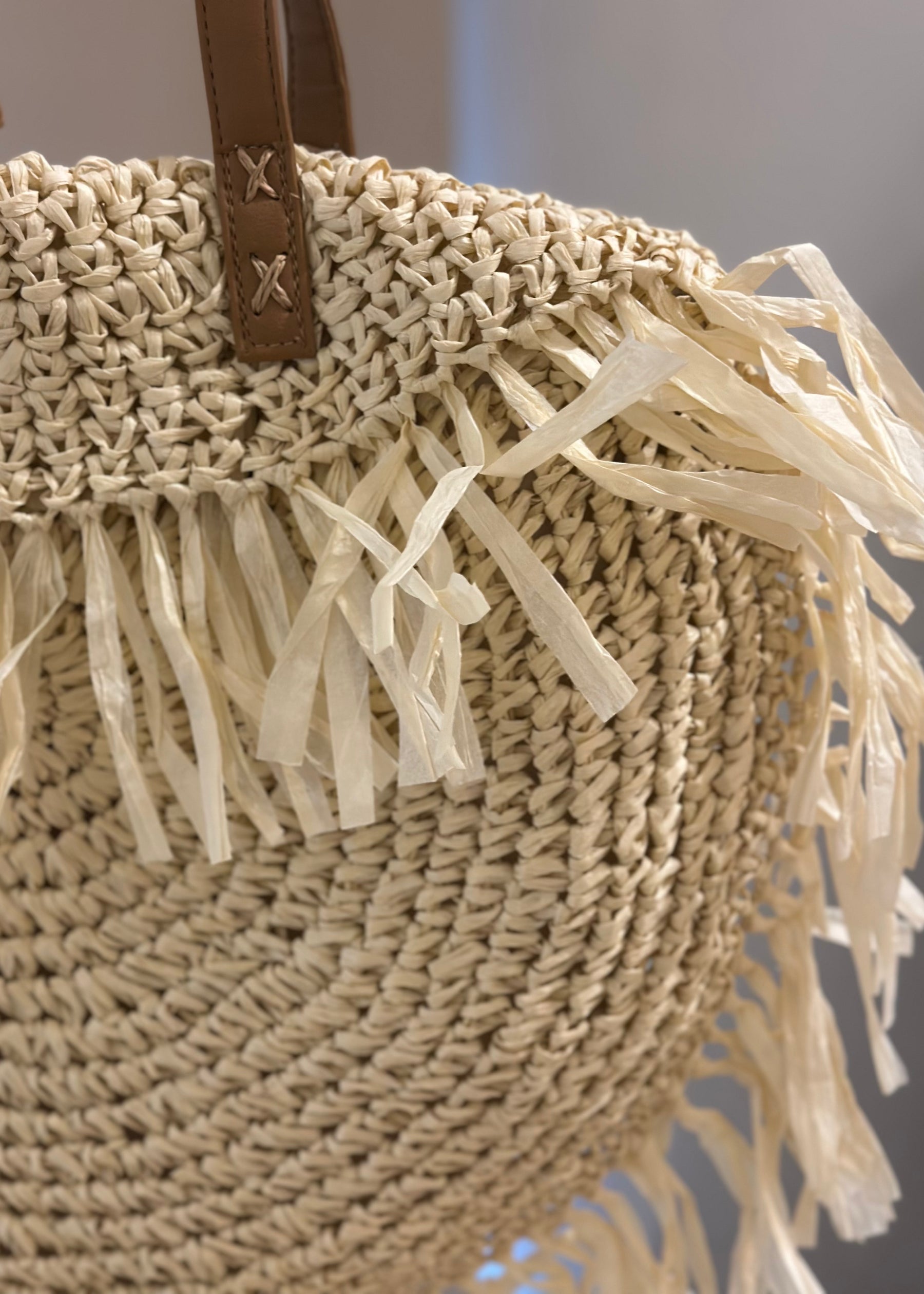Soleil Straw Bag