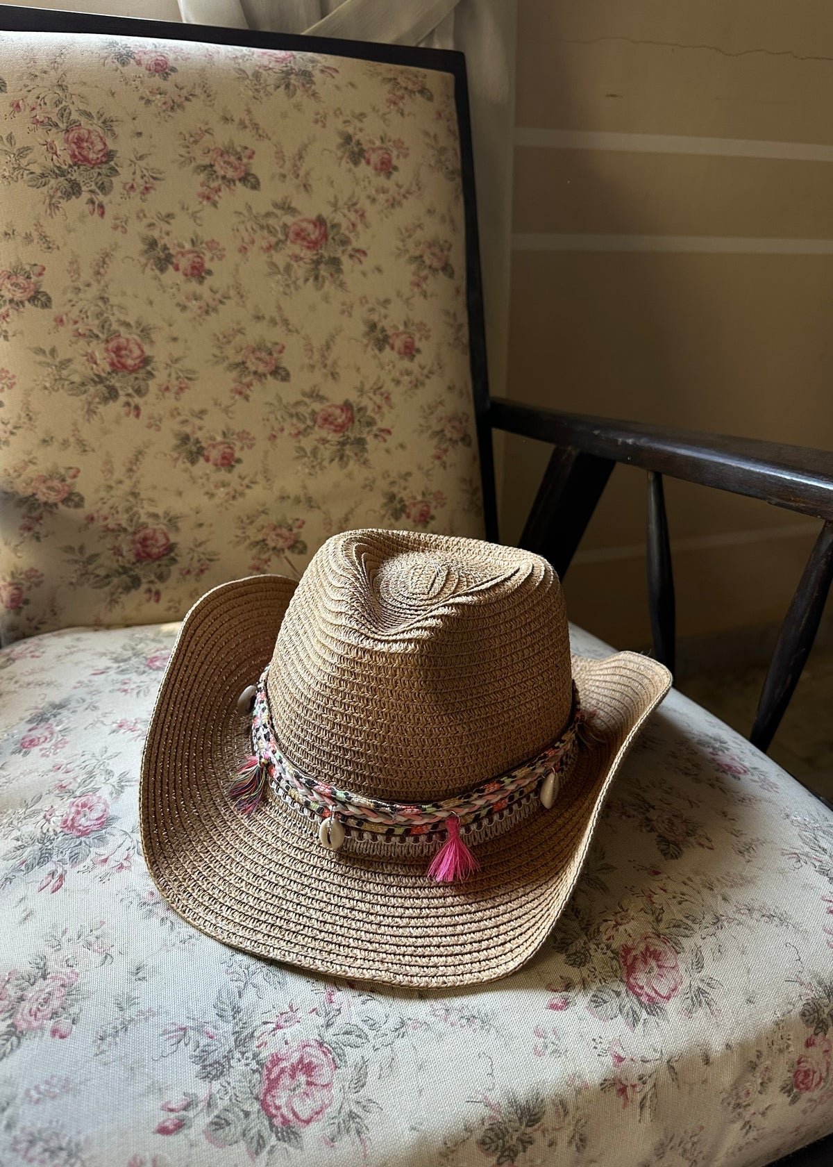 Tia Cowboy Straw Hat
