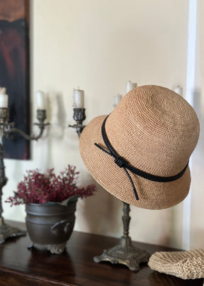 Sasha Straw Bucket Hat