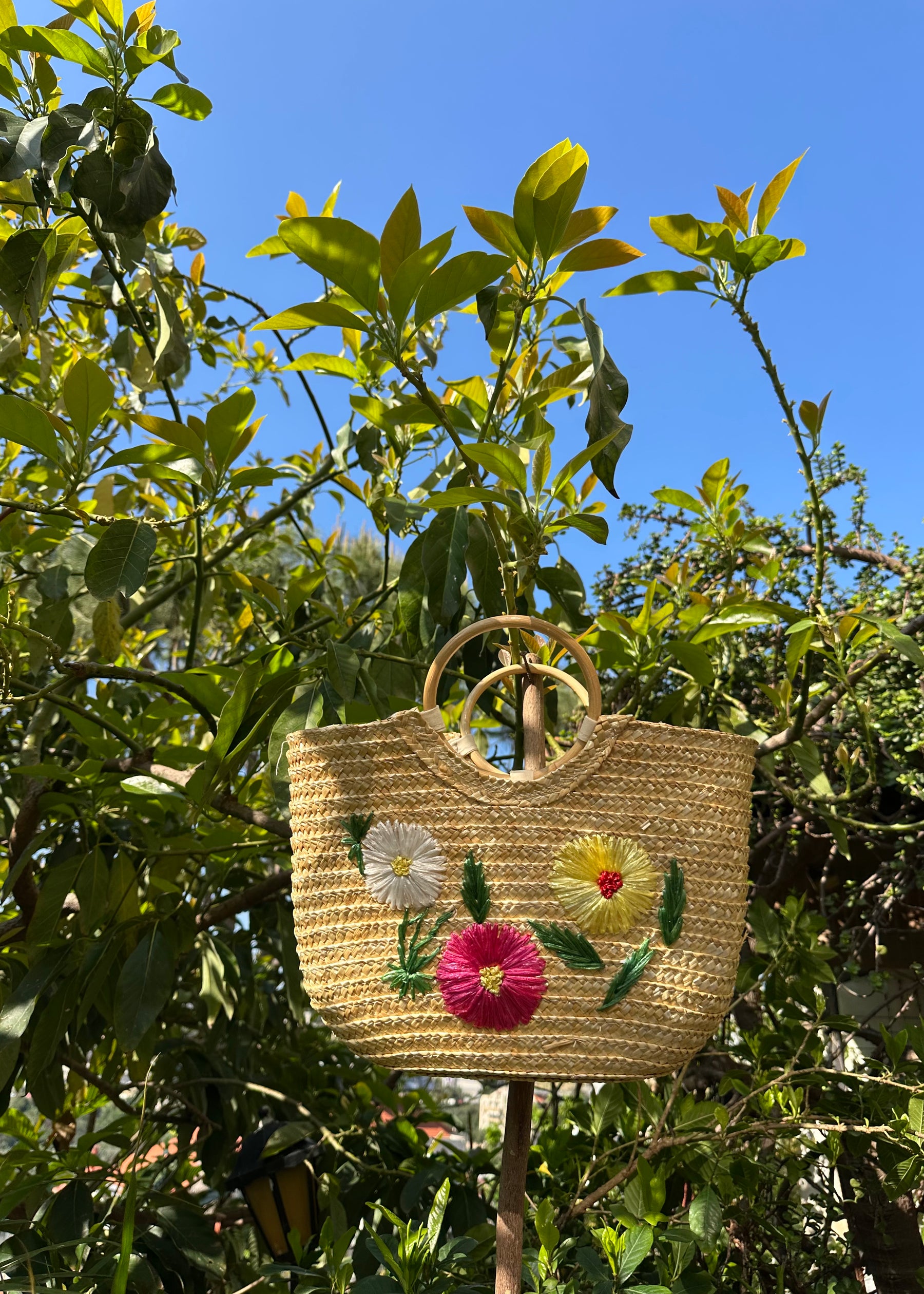 Margot Straw Bag