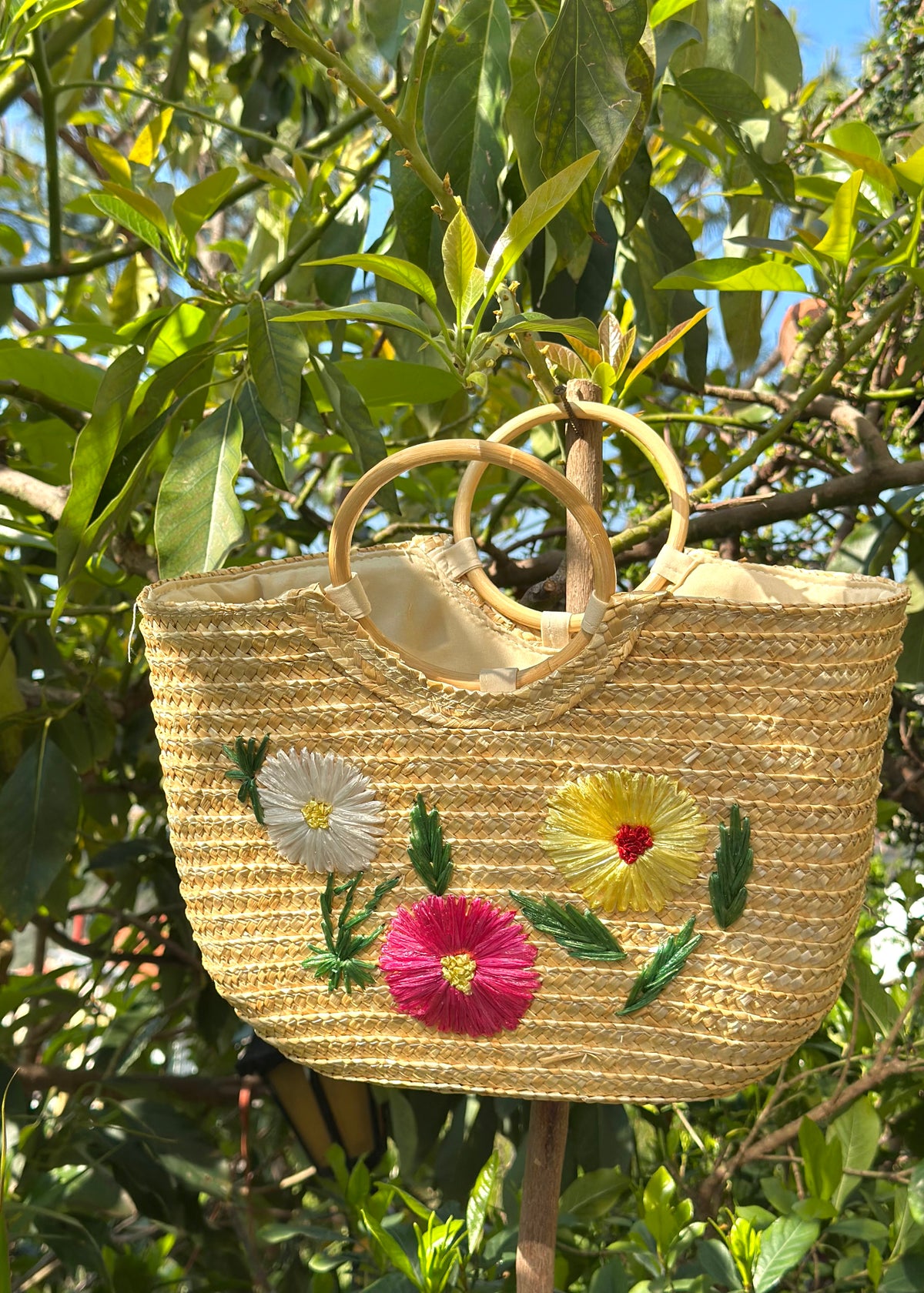 Margot Straw Bag