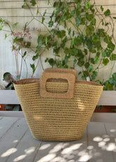 Pochette en paille Jane