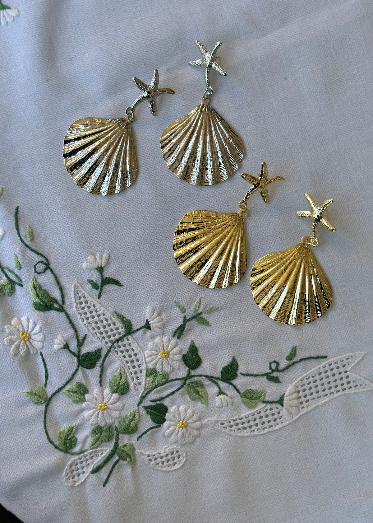 Oceana Seashell Earrings