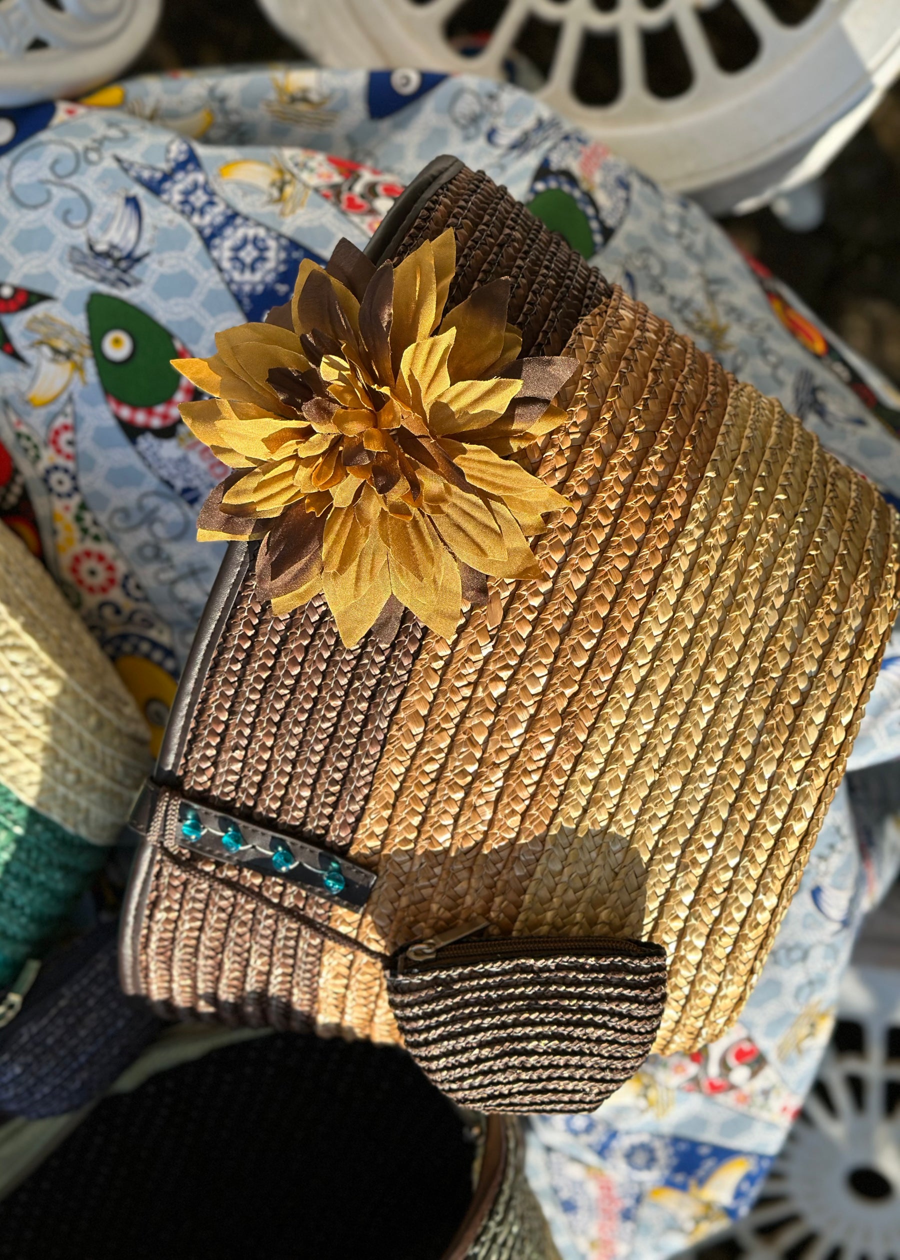 Capucine Straw Bag