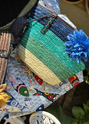 Delphine Straw Bag