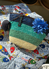 Delphine Straw Bag