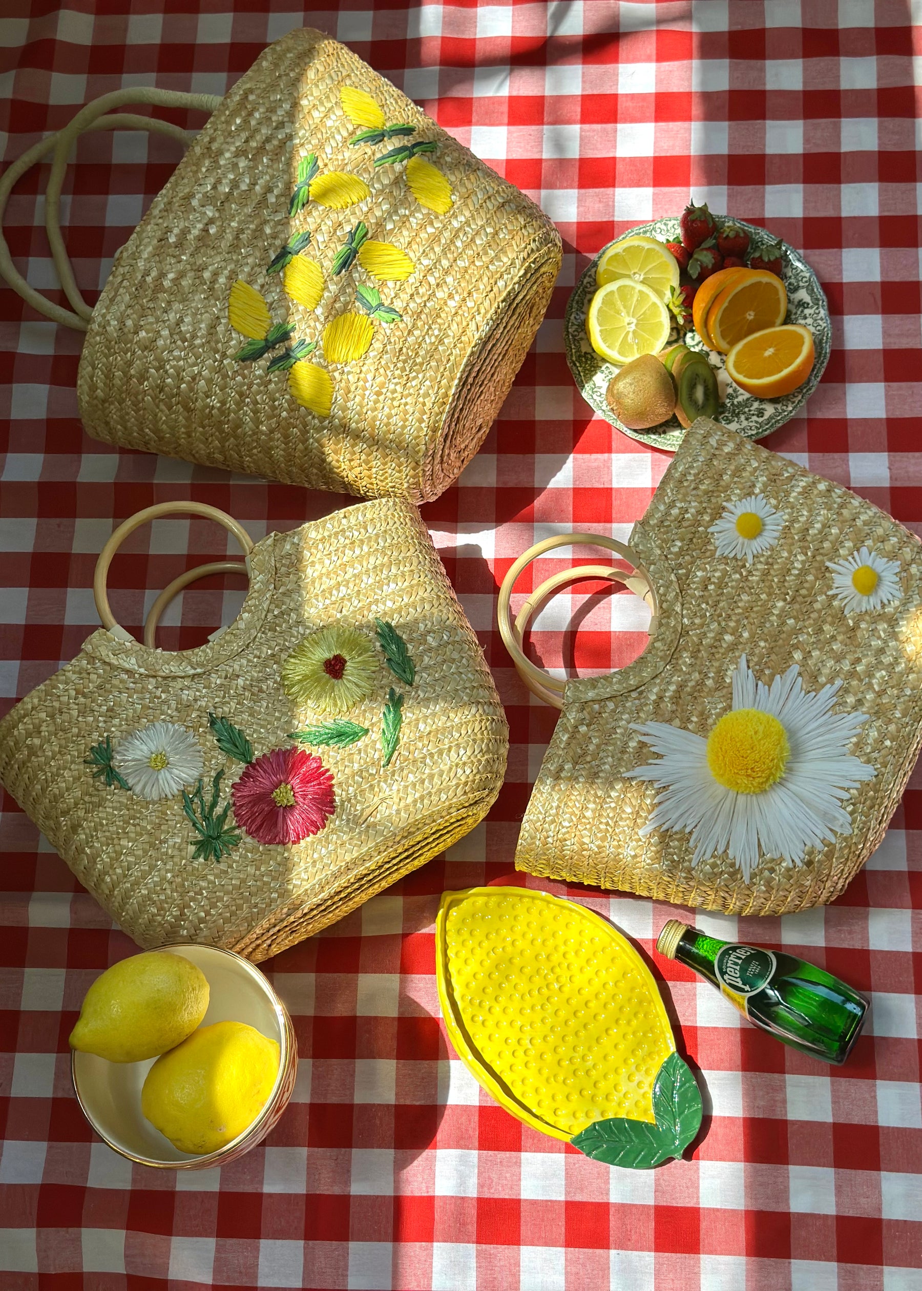 Margot Straw Bag