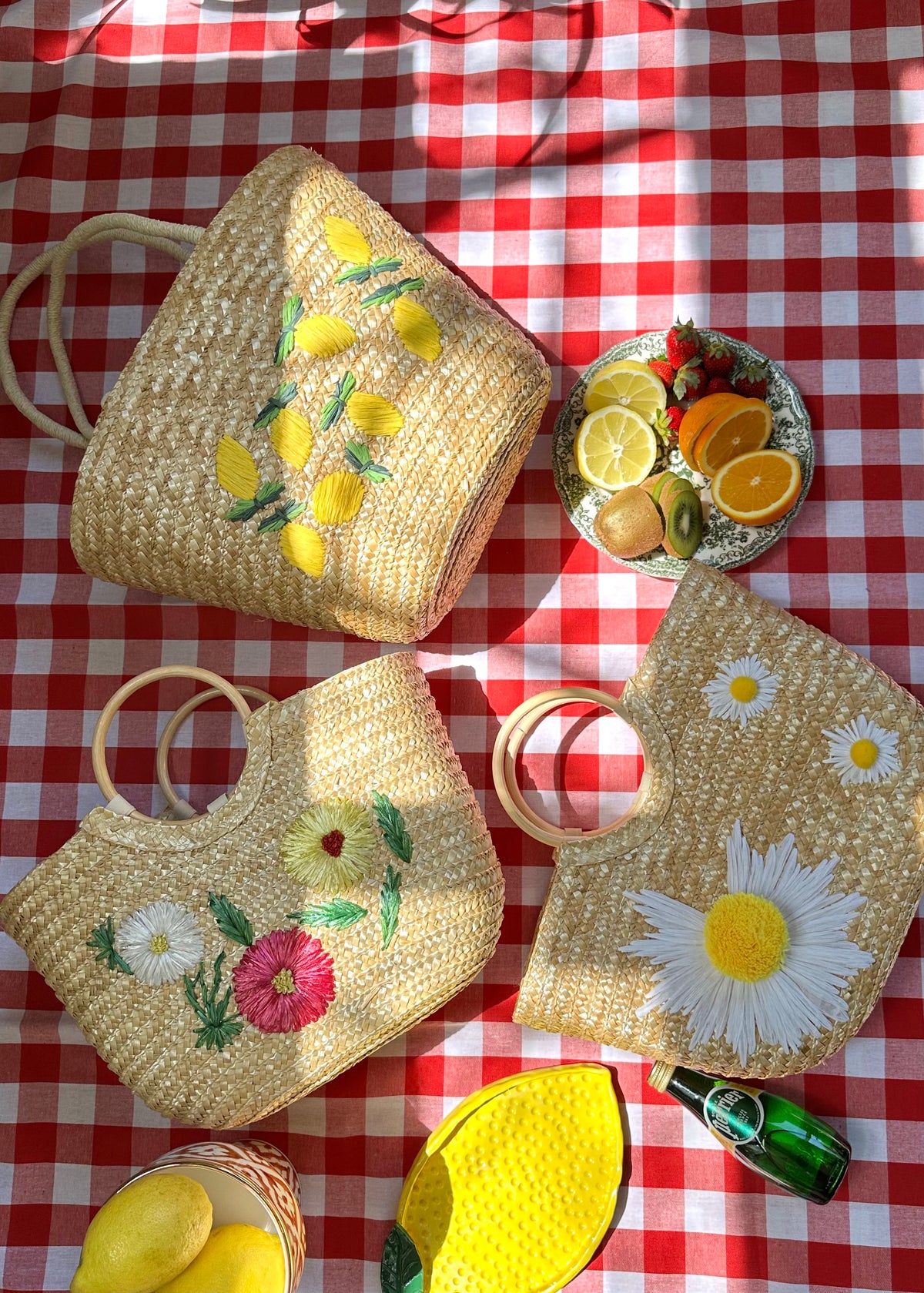 Margot Straw Bag
