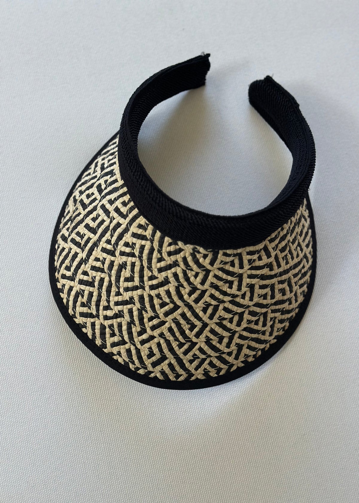 Helena Straw Visor