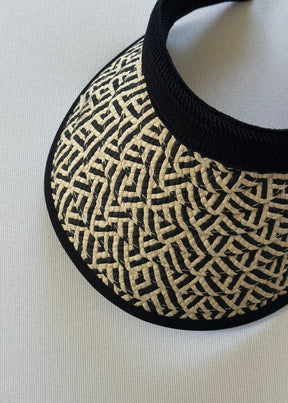 Helena Straw Visor