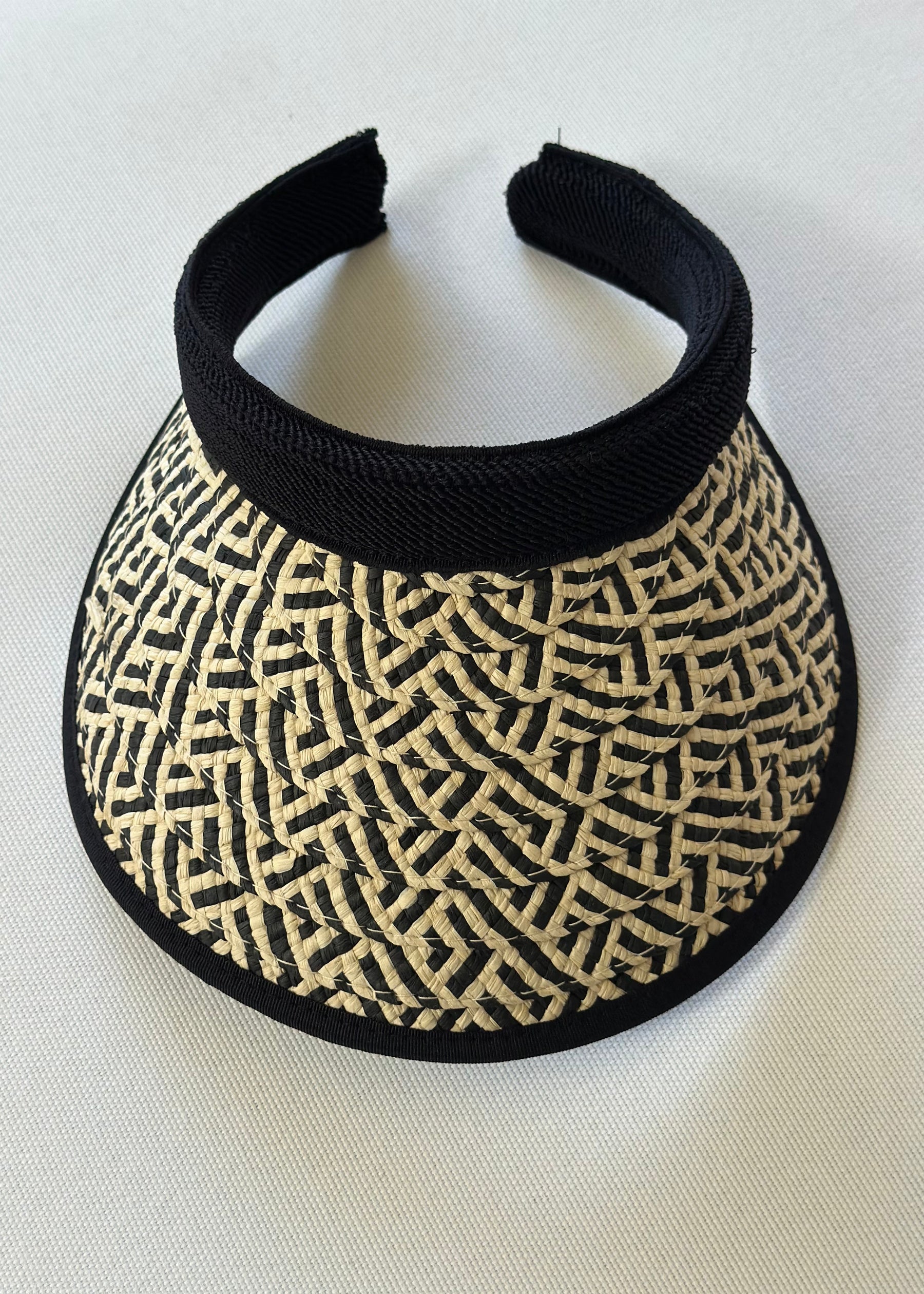 Helena Straw Visor