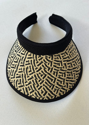 Helena Straw Visor