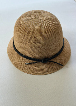 Sasha Straw Bucket Hat