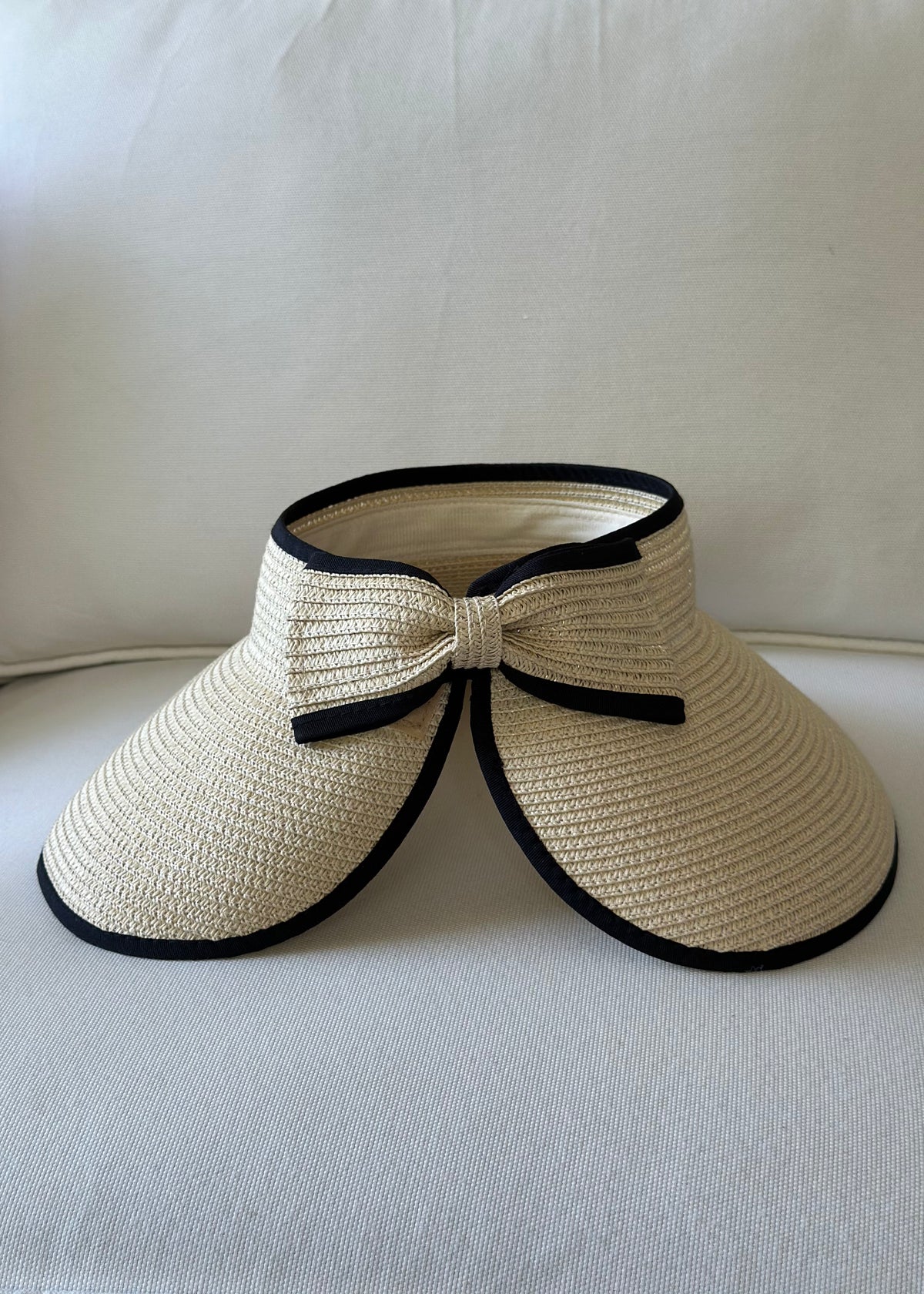Adelina Straw Visor