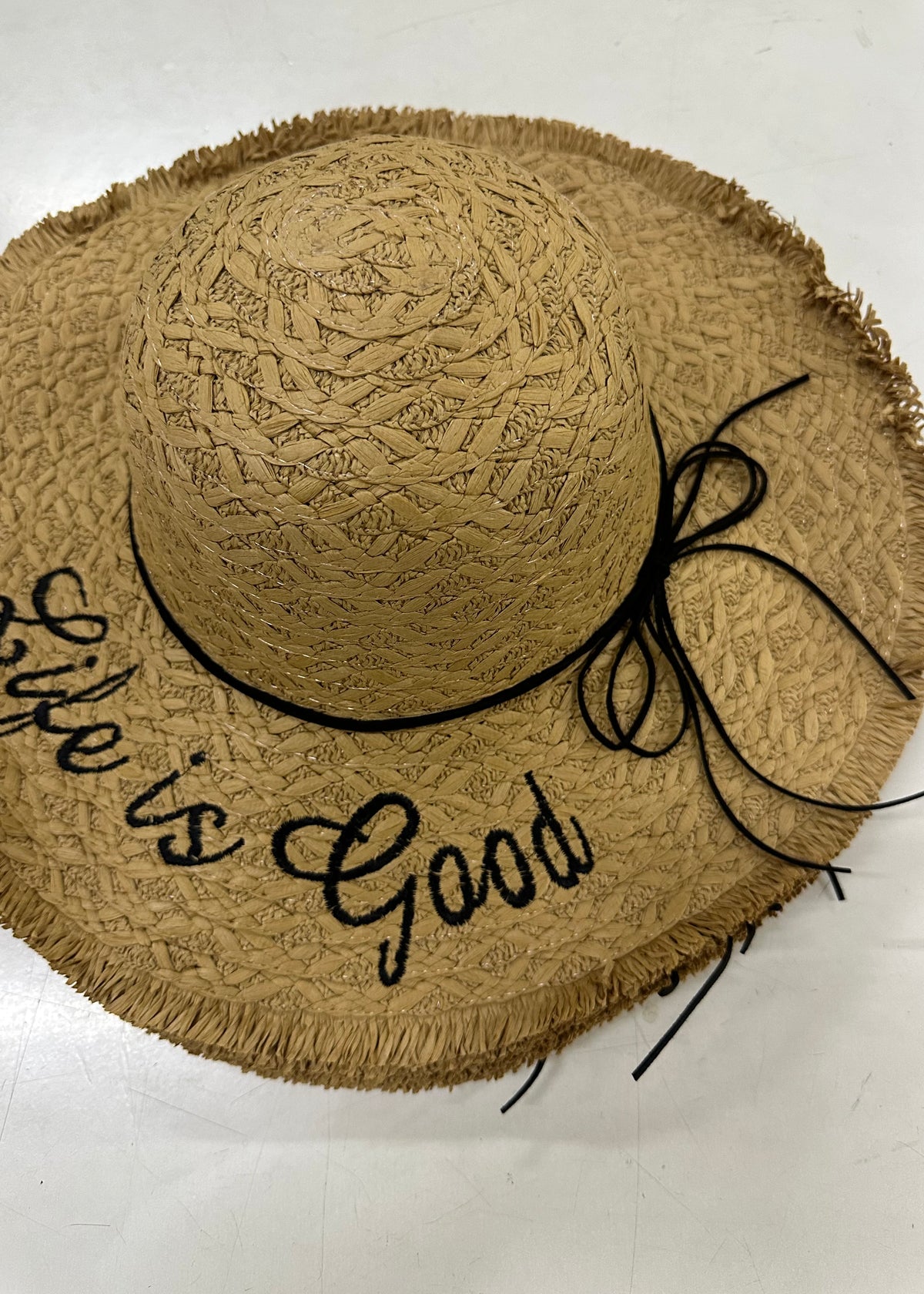 Life is Good Straw Hat