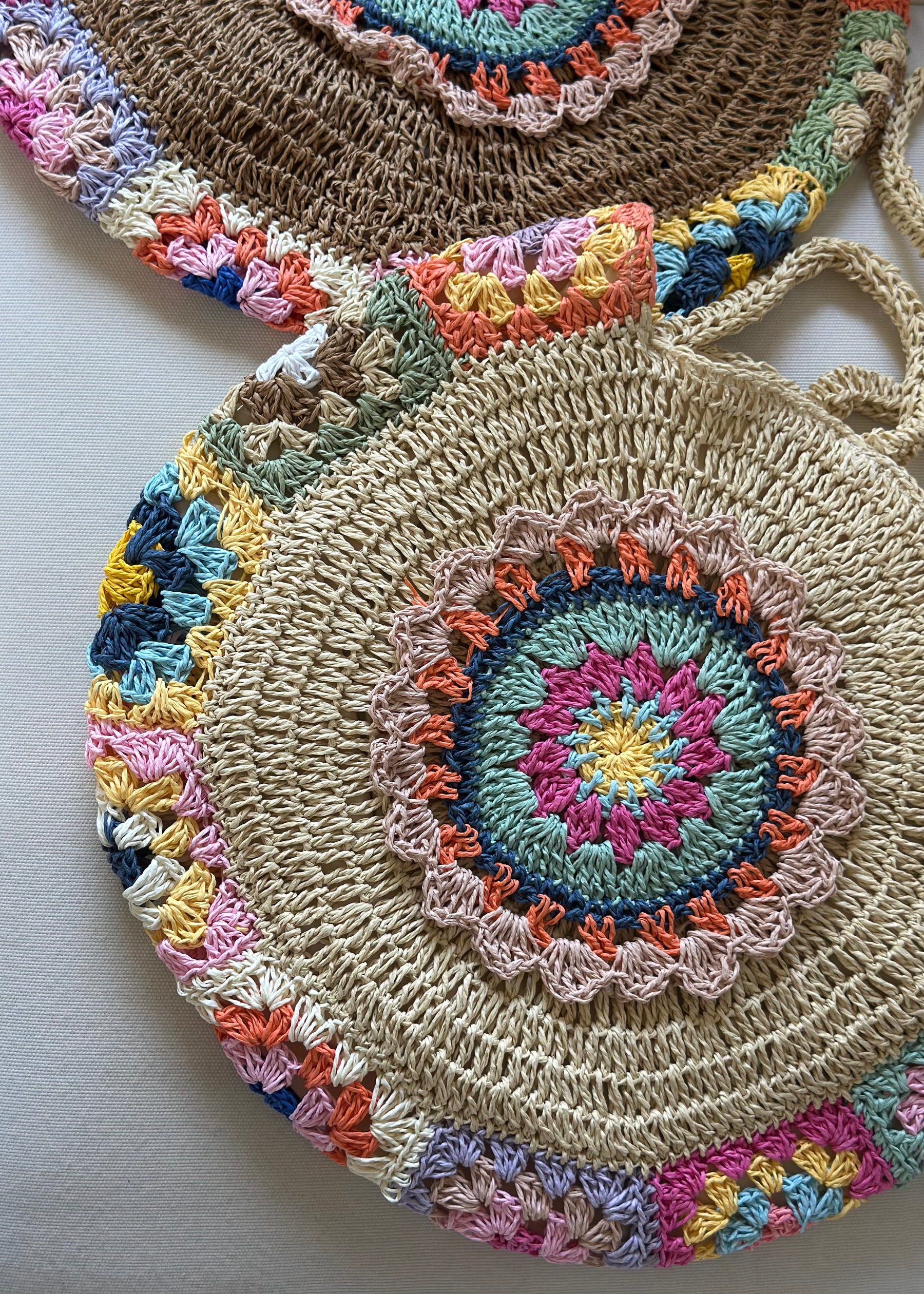 Caitlyn Straw Bag