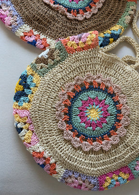 Caitlyn Straw Bag
