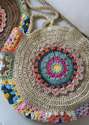 Caitlyn Straw Bag