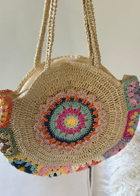 Caitlyn Straw Bag