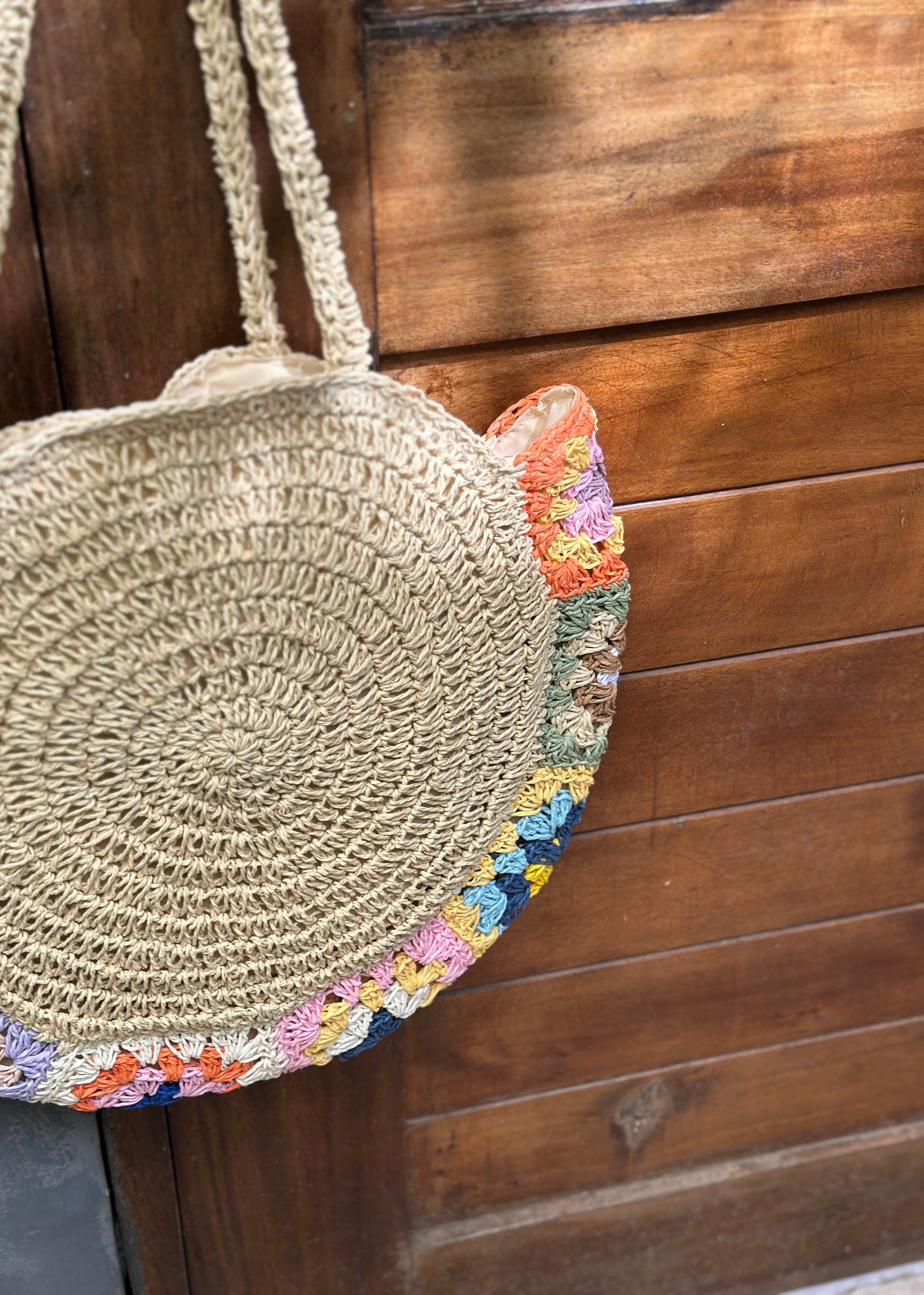 Caitlyn Straw Bag