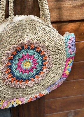 Caitlyn Straw Bag