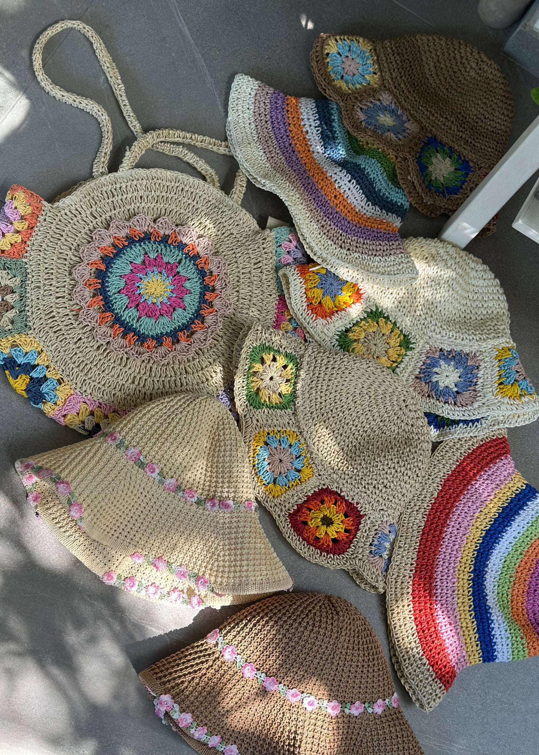 Caitlyn Straw Bag
