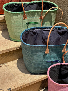 Madagascar Straw Bag