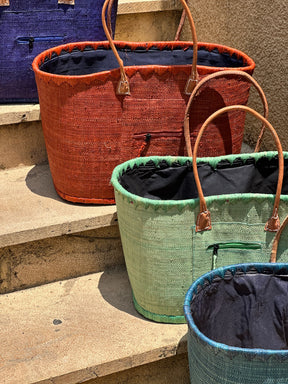 Madagascar Straw Bag